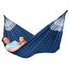 Father and Son Enjoying Hammock Time