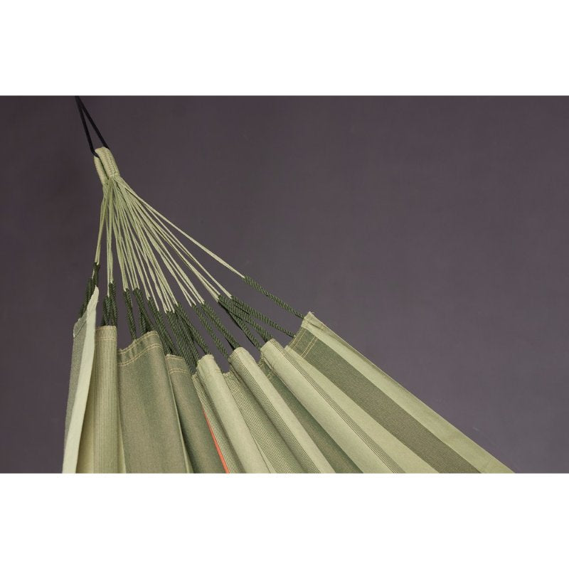 Natural forest coloured outdoor hammock