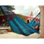 Blue Mexican woven hammock