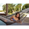 Mexican black and white hammock