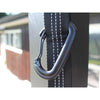 Nylon straps with carabiner for hammock hanging