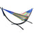 Metal Stand - Curved Design with Colourful Mexican Hammock