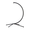 Metal curved chair hammock stand