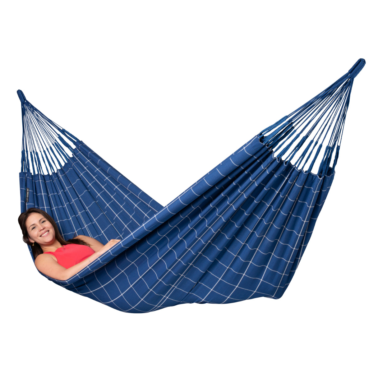 Family Blue and White Hammock