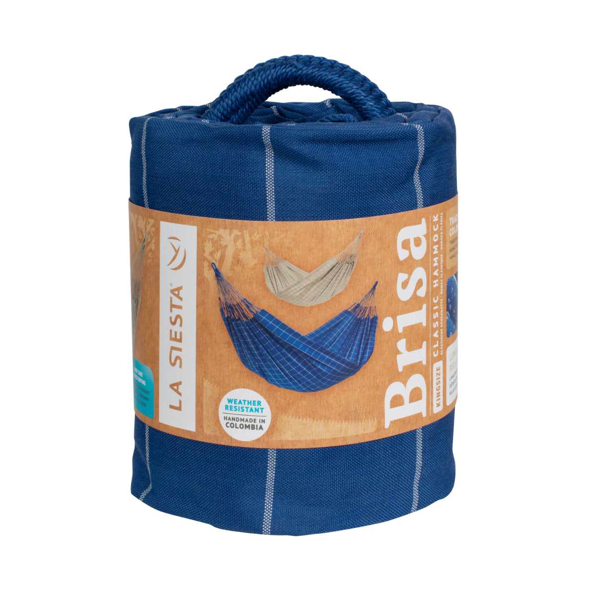 Hammock Packaging - Blue and White Family Hammock