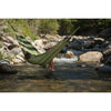 Forest coloured outdoor hammock