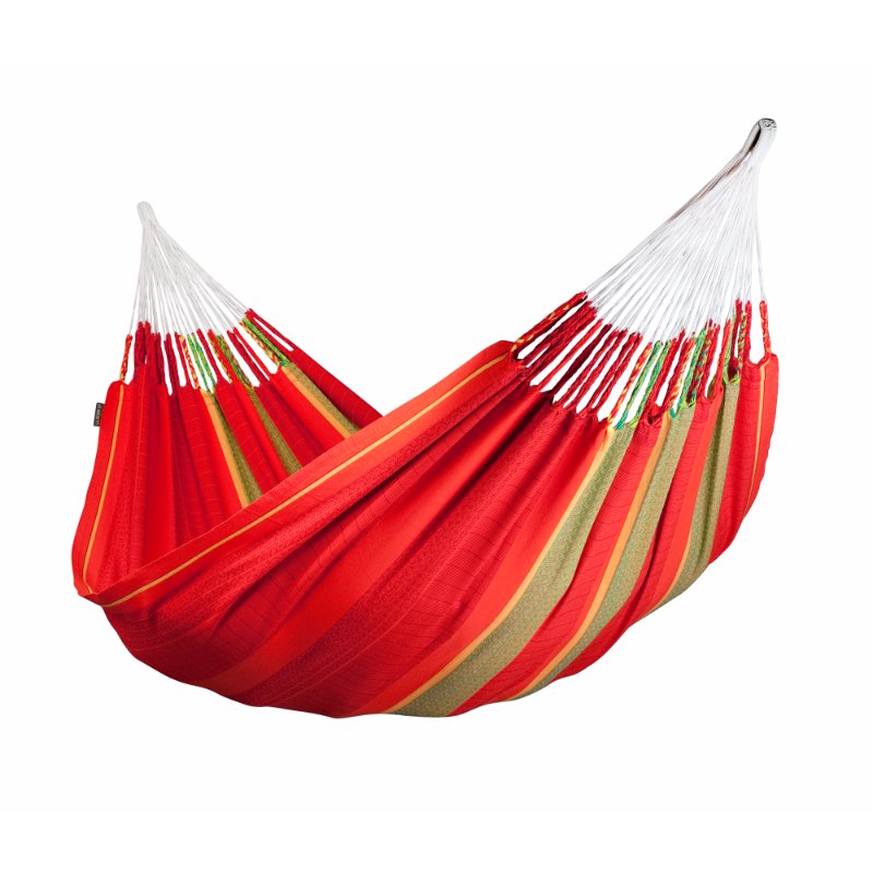 Colombian Family Organic Cotton Hammock - Chilli