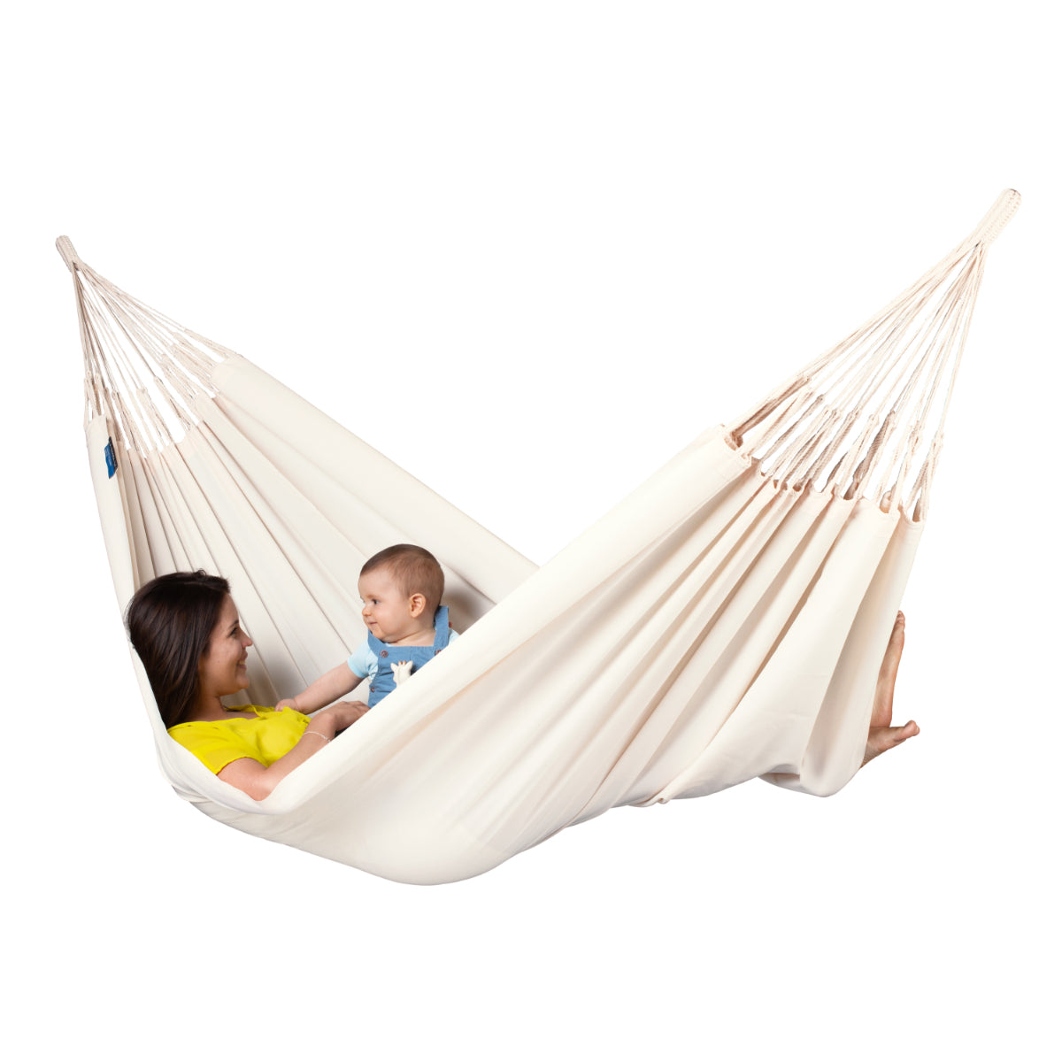 Family Size White Weather Resistant Hammock