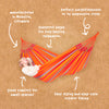 Features of single toucan la siesta hammock