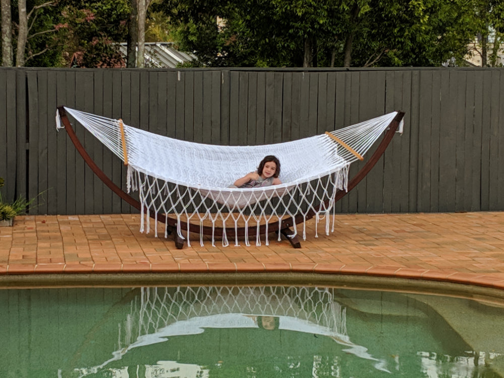 Poolside Hammock Stand