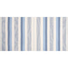 Sea Salt Blue and White Striped Colour Pattern