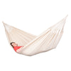 Double hammock - natural white cotton