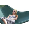 Forest green cotton woven hammock - Fair trade from Mexico